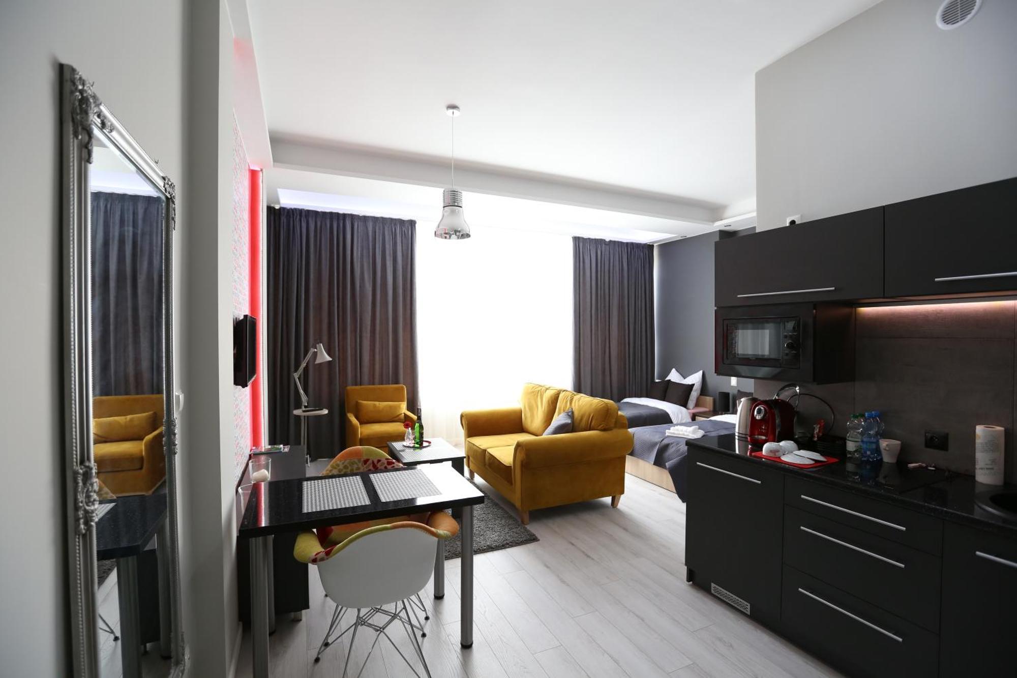 Apartamenty Centrum Krawiecka Zielona Góra Oda fotoğraf